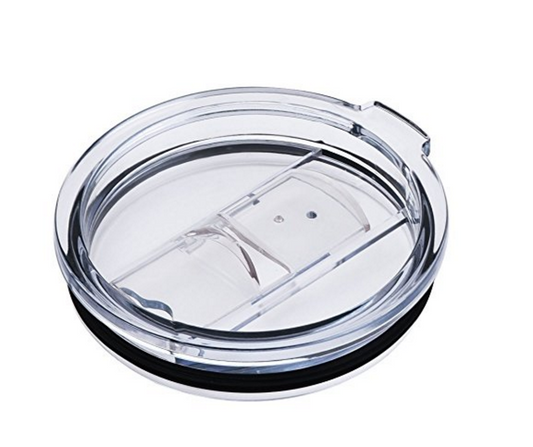 30oz Sliding Tumbler Lid 2 Pack (Compatible with Coated Tumblers and UV Tumblers)